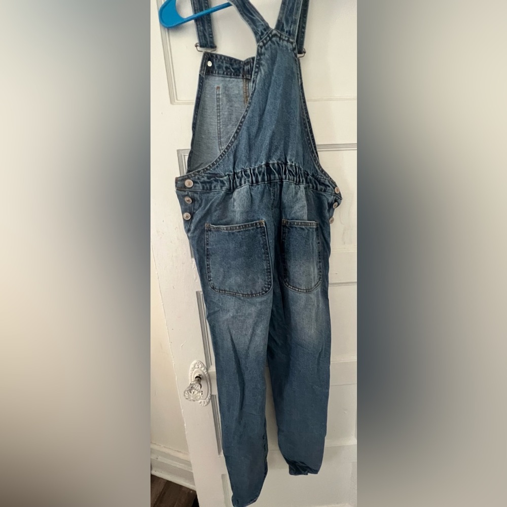 Ripped Jean Overall